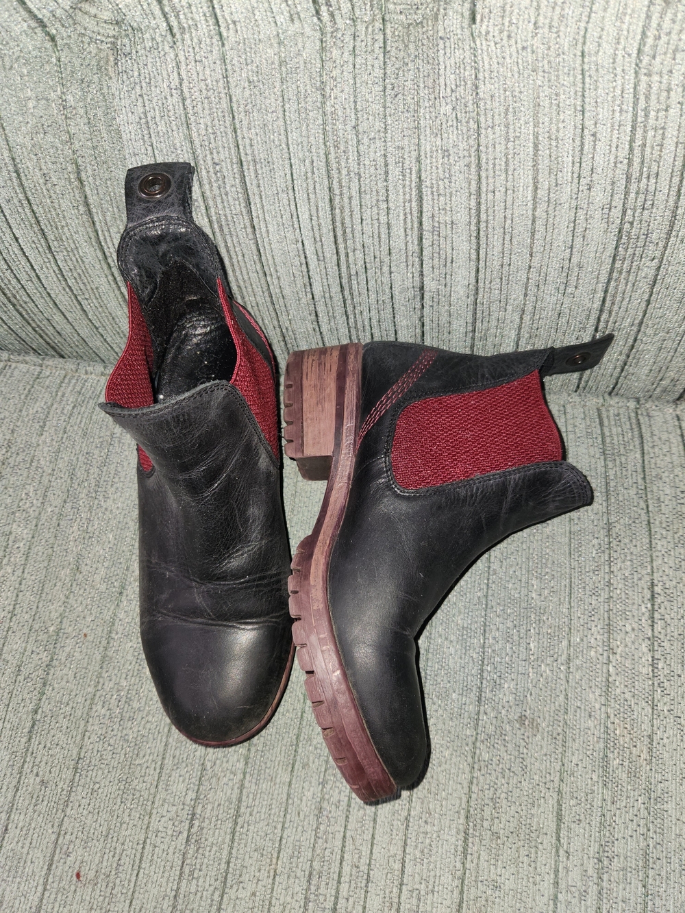 🍉Bueno Black Slip-On  Booties